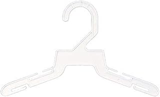 NAHANCO 1150 Plastic Top Hangers, Infants All-Plastic, 10