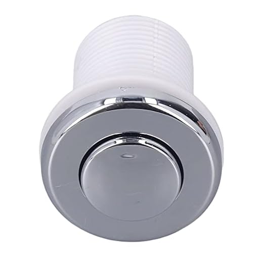 Interruptor de ar para descarte de lixo, instalação fácil Kit de interruptor de ar fácil de usar ABS 125‑250 V Substituição para triturador de resíduos alimentares