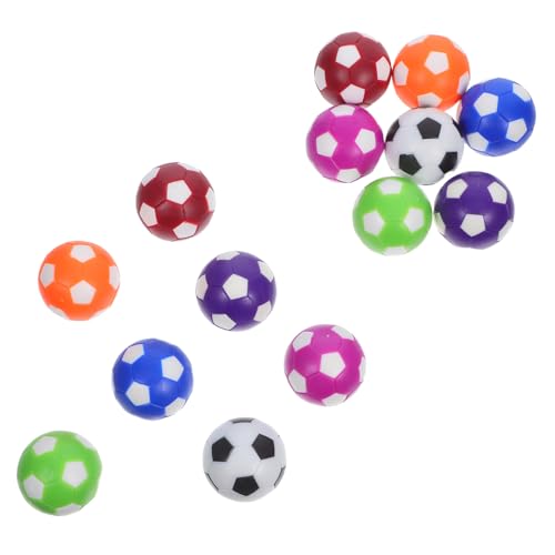TOYANDONA 14 Piezas Balones De Futbolín para Mesa De Futbolín Repuestos De Accesorios Mini Balones De Fútbol De Colores De Juguetes De Fútbol De Escritorio para Familiares TOYANDONA 14 Piezas Balones De Futbolín para Mesa De Futbolín Repuestos De Accesorios Mini Balones De Fútbol De Colores De Juguetes De Fútbol De Escritorio para Familiares