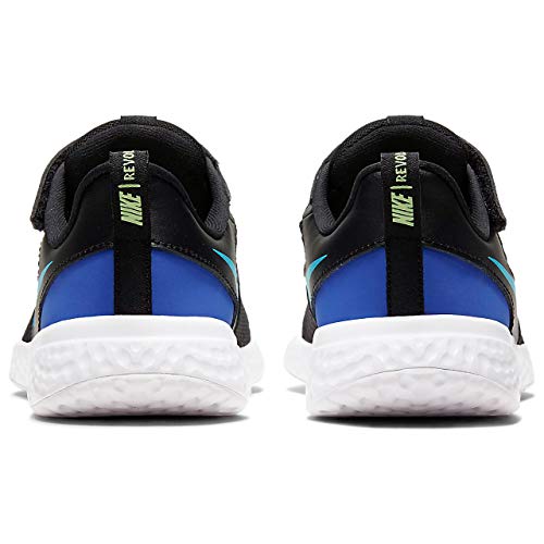 Tênis Nike Revolution 5 Preto e Verde V21 Bq5672 011 - Preto e Verde - 30
