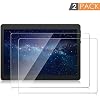2-Pack Tempered Glass Screen Protector for Dragon Touch Notepad K10 Max10/ZONKO K105/WECOOL 10/YIERA 10/Lectrus 10.1/ANTEMPER 10/Victbing 10/Veidoo 10.1/MEIZE K105/TenYiDe TYD-108/Winsing 10