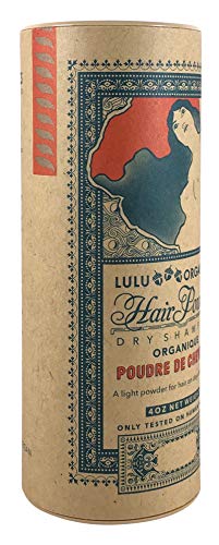Lulu Organics Lavender and Clary Sage Hair Powder/Dry Shampoo, 4 oz