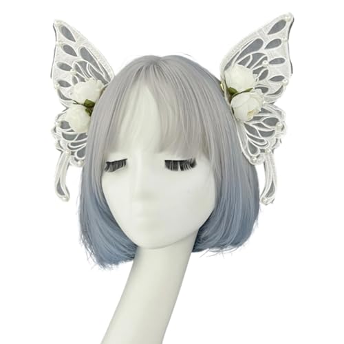 YUNGLOO �o���b�N �p�[�� ���� �d�� �w�A�s�[�X �@�ׂȃw�A �W���G���[ ���b�V�� �e�N�X�`�� ���l�T���X�p �R�X�v�� �ʐ^ ���l�T���X�R�X�`���[�� �A�N�Z�T���[