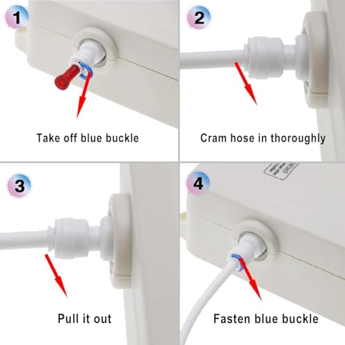 Bottle Drinking Water Dispenser Pump System for Home,110V Refrigerator Water Pump Adjustable Speed for Kitchen,5 Gallon Water Bottled Jug Dispensing Pump for Ice Coffee/Tea Maker by Verbesserte - Image 5