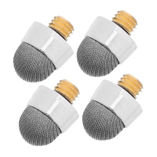 NUOBESTY 4pcs Replacement Mesh Fiber Tips for Stylus Pen Nibs Capacitive Pen Tip Holder
