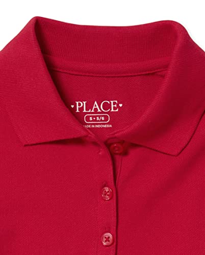 Image of The Children's Place Girls' Short Sleeve Pique Polo, 2 Pack