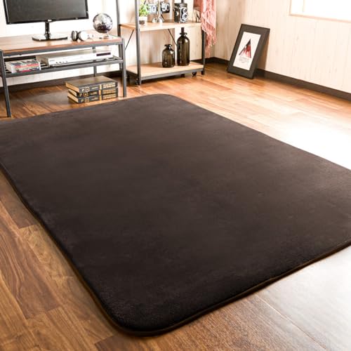 �V�X�e��K ���������O �Ɍ�25mm�y�h���E�􂦂�z��J�y�� ���O�}�b�g 130×185cm 1.5�� �R�ۖh�L �h�_�j ����~�ߕt�� �ӂ���t�����l�� �I�[���V�[�Y�� �z�b�g�J�[�y�b�g�Ή� �O�~ �J�[�y�b�g ��z�����A���f�q�h �_�[�N�u���E��