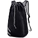 H&L Large Heavy Duty and Durable Drawstring Backpack Gym Bag