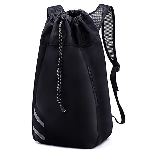 H&L Large Heavy Duty and Durable Drawstring Backpack Gym Bag