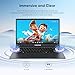 FURESTUR Laptop, 14 Inch HD Laptop Computer, 8GB RAM 128GB SSD, Quad Core N5095 Processor Laptops, Long Lasting Battery, Dual-Band WiFi 5, BT, USB 3.0, Webcam