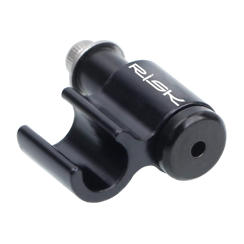 Guide Tube De Descente Huret - Pince Arrêt 28.6 Mm - Chrome - Pour Câble De Vitesse - Occasion