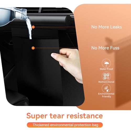 Image of Portable Car Trash Bag for Tesla Model 3, Model S, Model Y, and Cars - Convenient and Eco-Friendly Automotive Waste Management Solution