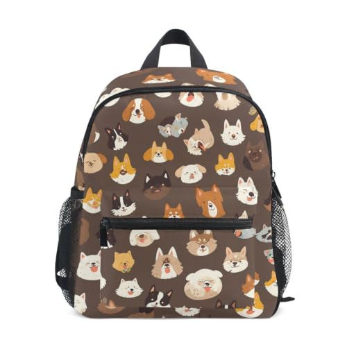 Sac à dos pour tout-petits motif animal chien, cadeau idéal pour voyage enfants 1-6 ans
