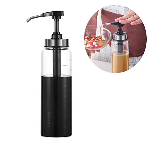 DOITOOL Sauce Press Bottle 26Oz Large Capacity Sauce Storage Container with Spring Lid for Home Kitchen and Restaurant Use Suitable for Ketchup Salad Dressing Mustard Oil Vinegar - Image 3