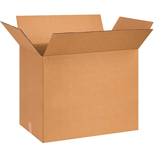 Image of BOX USA Moving Boxes Large 26 inchL x 16 inchW x 19 inchH 10-Pack, Cardboard Box for Shipping, Moving, Mailing, Packing, Packaging and Storage