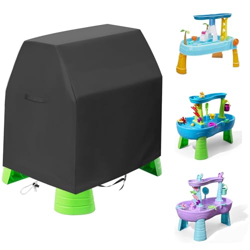 QUYCIFYUS Kids Water Table Cover Suitable for Rain Showers Splash Pond Water Table?Waterproof and Dustproof UV Protection Outdoor (Cover Only)