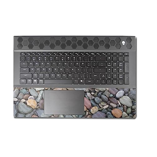 Image of MightySkins Carbon Fiber Skin Compatible with Alienware M18 R1 (2023) Full Wrap Kit - Riverbed | Protective, Durable Textured Carbon Fiber Finish | Easy to Apply & Change Styles | Made in The USA