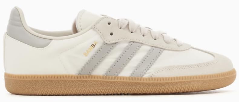 adidas Samba OG Men's Sneaker (Off White Grey, 12)