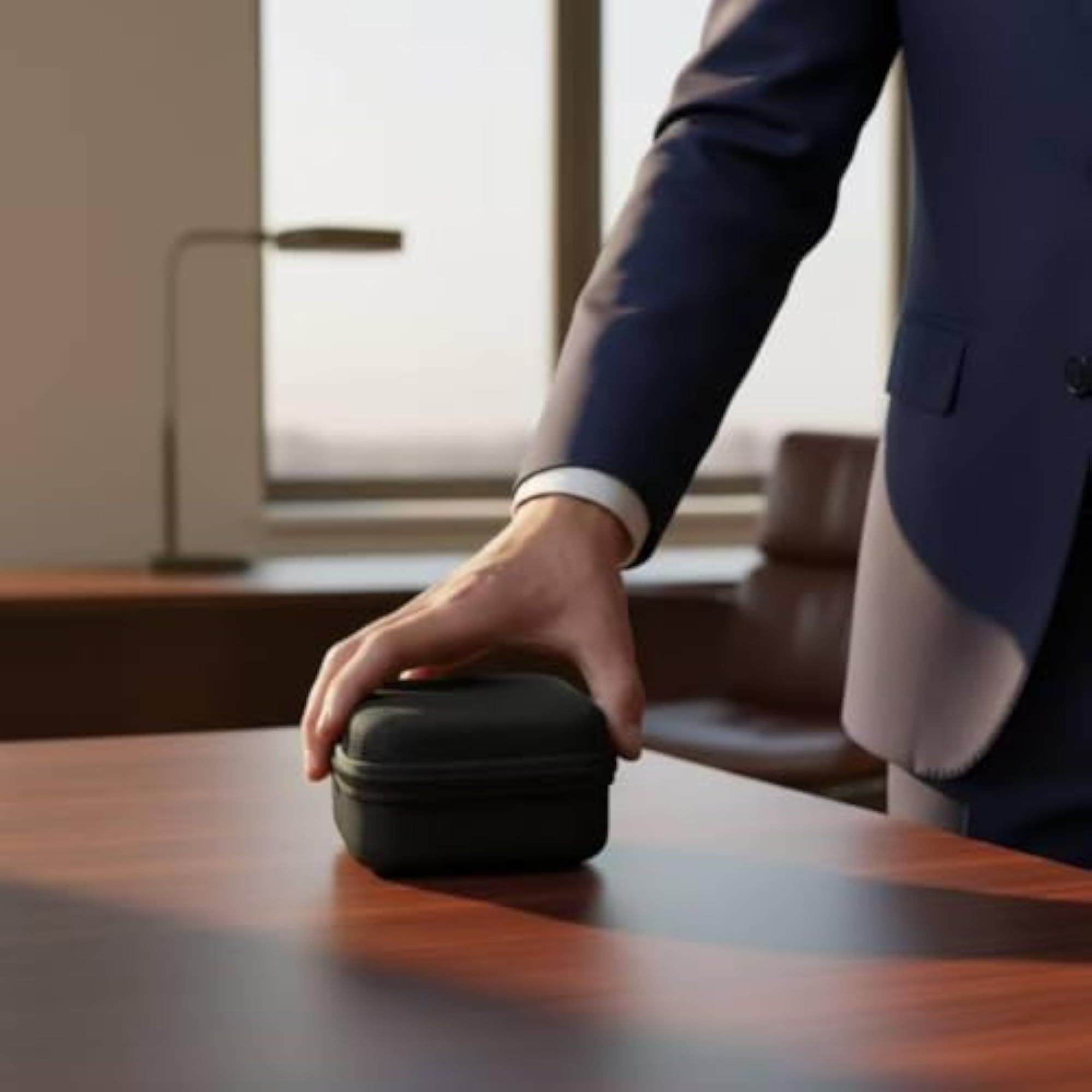 Compact Portable Watch Travel Case, Single Watch Storage