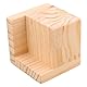 Yibuy 4 Stück 5 cm Hubhöhe Möbel Tischheber Sofa Bett Erhöhung für 6 x 6 cm Füße