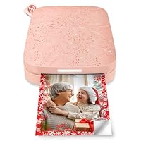 HP Sprocket Stampante Fotografica Istantanea Portatile 5x7.6 cm (Rosa) Stampa le immagini su carta...