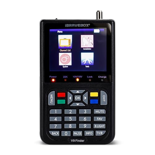 V9 Digital Satellite Signal Finder Meter Built in Li-ion Battery...