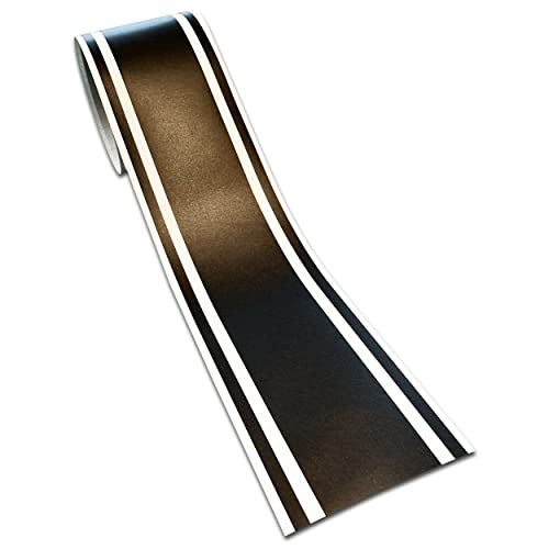 A1A Sales Matte Black racing stripes