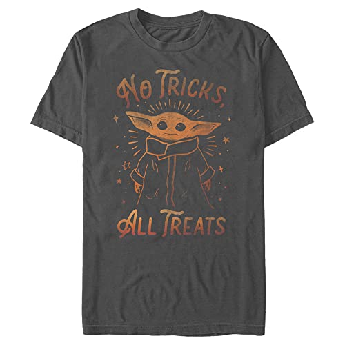 T-shirt Grogu Mandalorian pour homme - Vêtement Star Wars Halloween noir