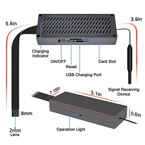 Mituut Spy Camera Hidden Camera Nanny Cam, Mini Camera 4K Ultra Hd With Wireless Wifi Camera, Portable Home Security Indoor Outdoor Small Camera #TOP5