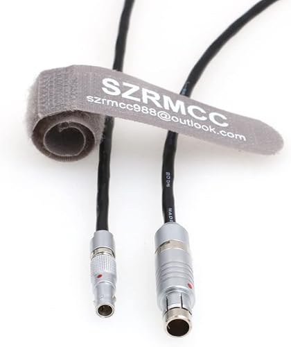 Miniatura 2 de SZRMCC Teradek RT Latitude MDR.M 4 pines a Fischer 3 pines Run Stop Cable para cámara ARRI Alexa Mini/Amira