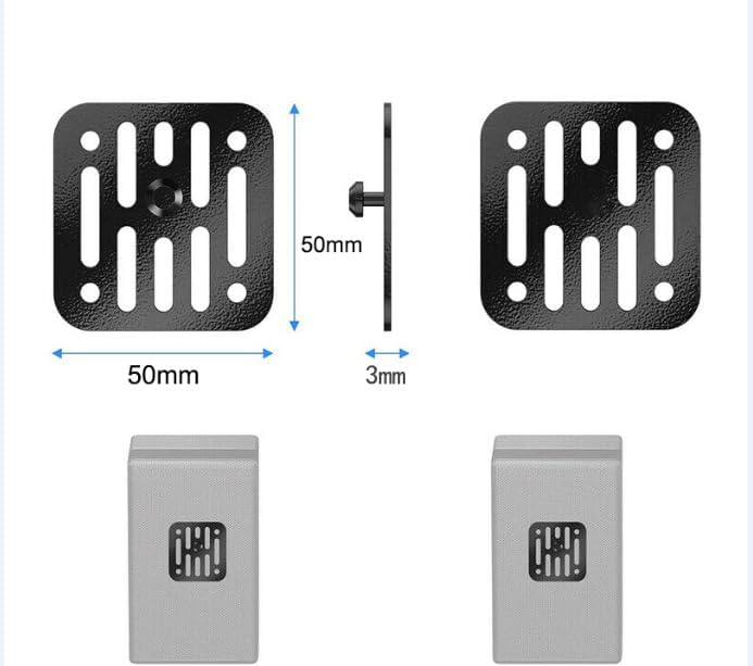Compatible with Yamaha/YAS-207 / YAS-209 / YAS-108 / YAS-109 Holder Wall Mount Stand Accessories with Integrated Cable Management, Smart Home Speaker Accessories Rack (Black) 1 Piece image 5