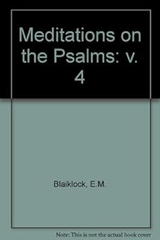 Paperback Meditations on the Psalms: v. 4 Book