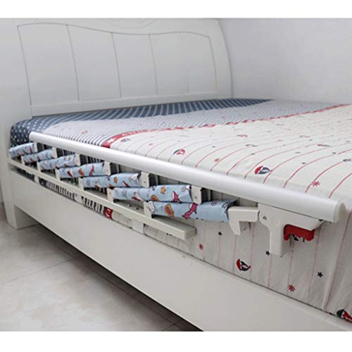 Rampe de lit portative 94x13 cm avec protection latérale anti-chute