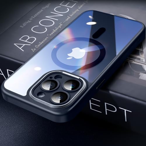 Coque antichoc iPhone 15 Pro aimantée avec protection d'objectif JUESHITUO