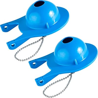 BlueStars 98923 3-Inch Toilet Flapper Replacement – Compatible with Lowe’s AquaSource 98923, 1.28 GPF Toilets, Gerber 99-788 – Replaces 312795, 352027, 395280, 12293 - PACK OF 2