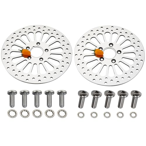 1 pc front + 1 pc rear 11.5" Harley brake rotors