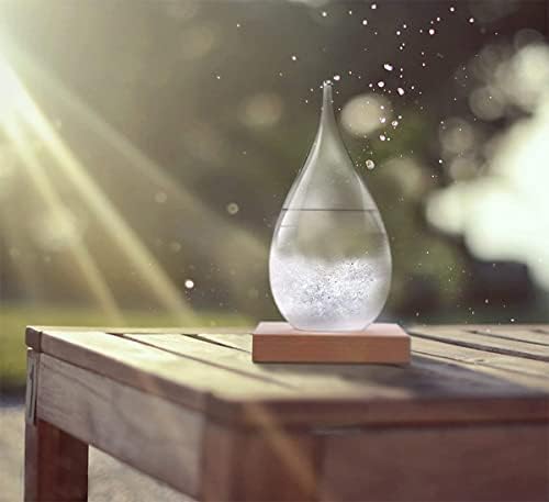 Color You Storm Glass Weather Station Old Captain FitzRoy's Storm Cloud Barometers Crystal Weather Forecast Bottle Desktop Decorative Bottles Crafts