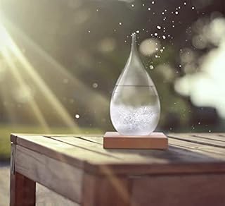 Color You Storm Glass Weather Station Old Captain FitzRoy's Storm Cloud Barometers Crystal Weather Forecast Bottle Desktop Decorative Bottles Crafts
