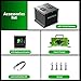 48V 105Ah Lithium Battery Golf Cart with Charger|Golf Cart Batteries Built-in Smart Bluetooth 150A BMS, Touch Monitor & Mobile APP, 4000+ Cycles LiFePO4 Battery, 50-Mile Range