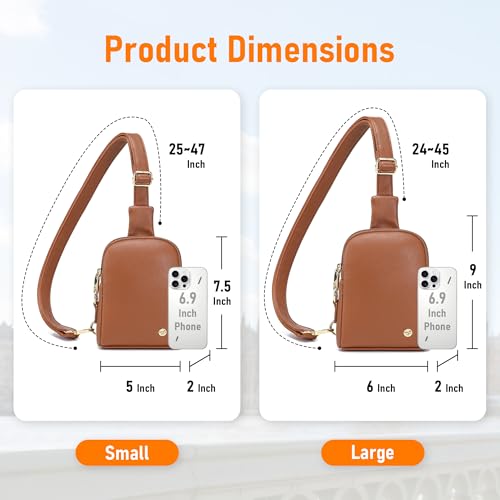 Image of INICAT Lightweight Small Crossbody Sling Bag for Women | Mini Travel Purse,Multi-pocket with Card Slots,Durable Vegan Leather,Everyday Carry