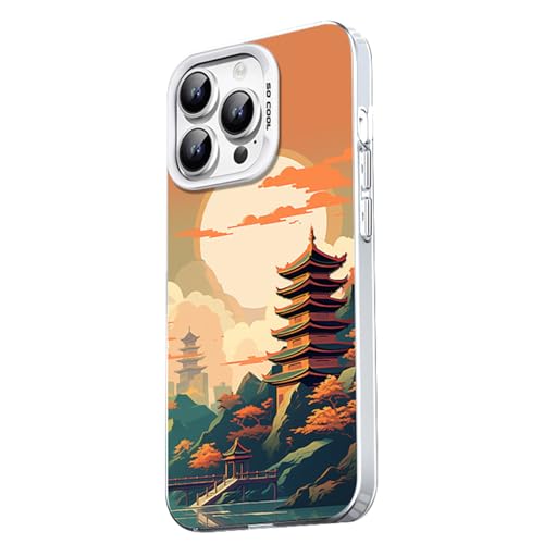 Funda de iPhone 15 Pro fina a prueba de golpes que evita roturas de pantalla