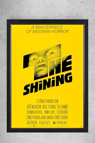 Affiche The Shining 1980 cadre noir 31x23cm Jack Nicholson photo film culte