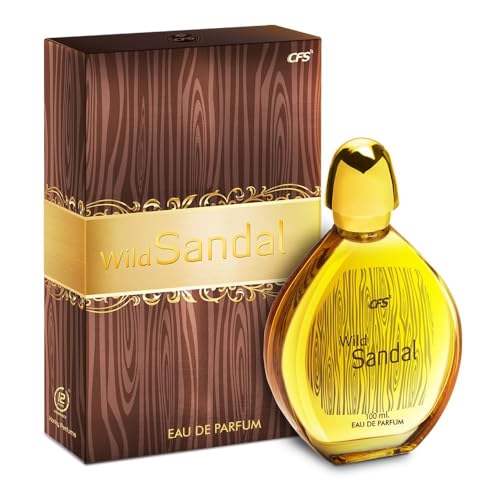 Image of FRASIYON Wild Sandal Eau de Parfum | 100 ml | Rich Sandalwood Woody Fragrance | Long Lasting Classic Perfume for Men & Women