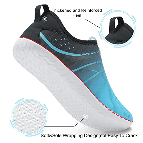 Image of Spesoul Womens and Mens Water Shoes Breathable Quick Dry Soft Barefoot Aqua Socks for Hiking Swim Beach Surf Yoga Sport