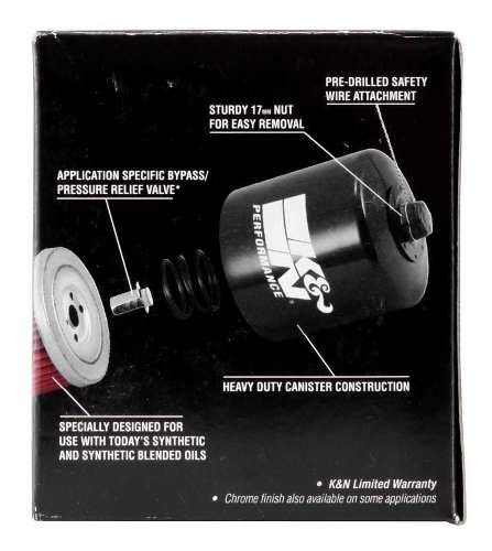 Filtro de Oleo K&N Kn-160 Bmw R1200gs