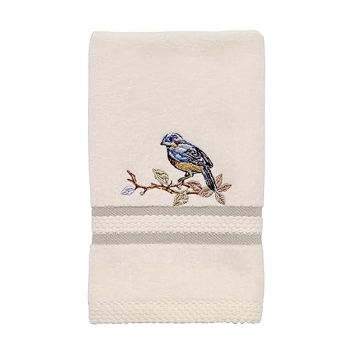 Avanti Linens 036904 IVR Love Nest Collection, Ivory, Small, Fingertip Towel cover