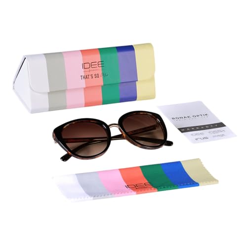 Image of IDEE 100% UV Protected Sunglasses | Gradient | Medium | Full rim | Women | Cat Eye | IDSO208