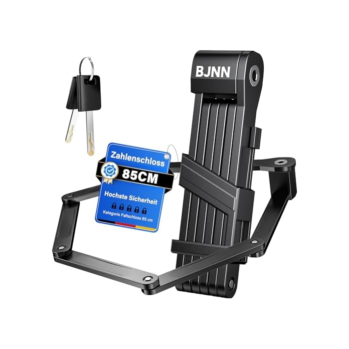 Folding Bike Lock, 80 cm 6 Knots Anti-Theft Bicycle Lock