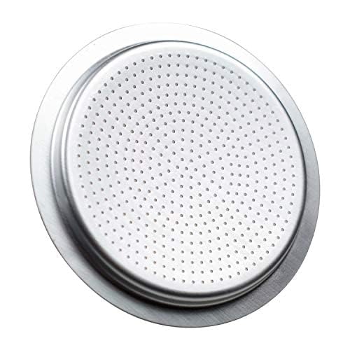 Univen 2.5" (64mm) Espresso Filter and Gasket Seals Compatible with Bialetti 6 Cup Aluminum Espresso Makers - Thumbnail 4