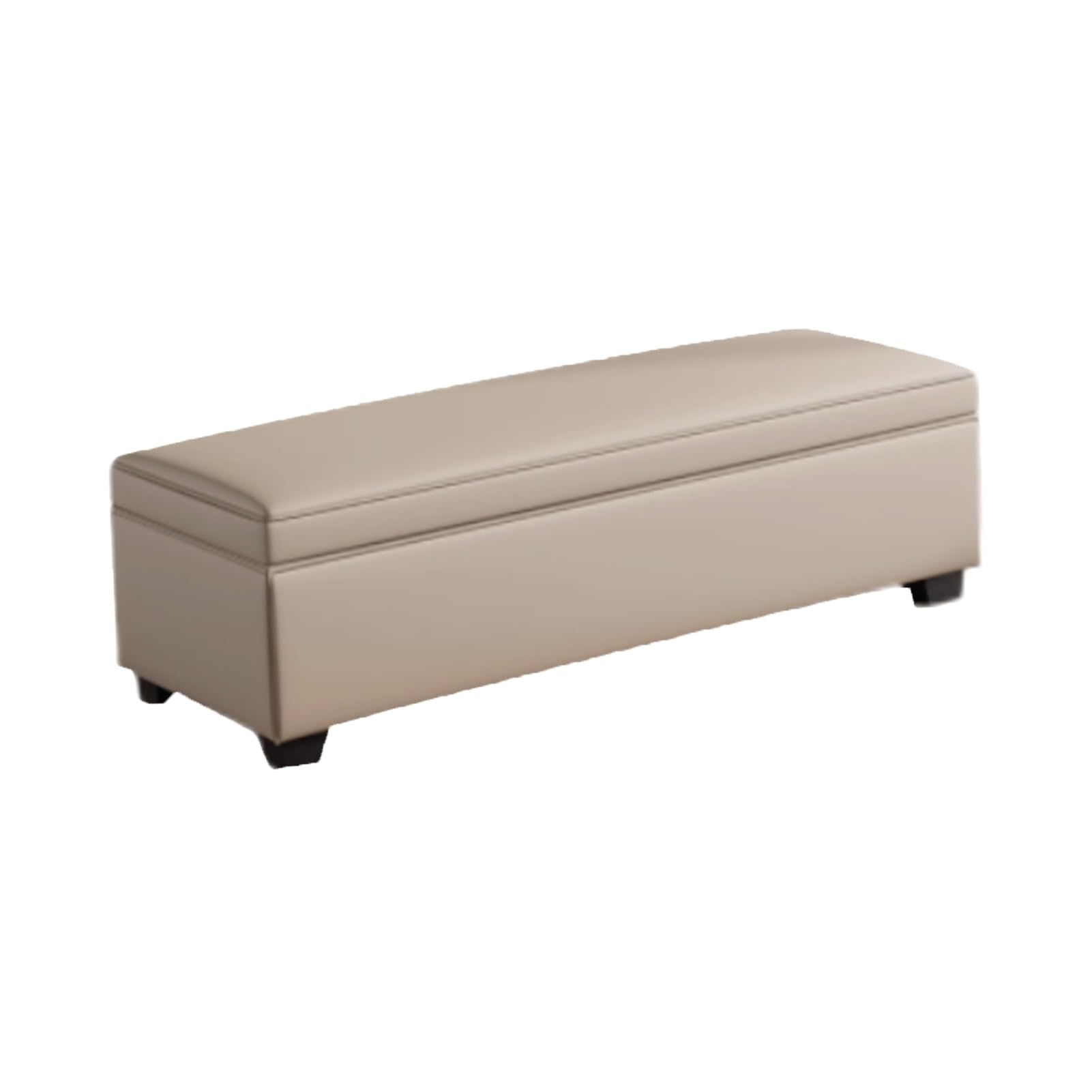 Banc de rangement chaussures avec coffre assise rabattable pour chambre et couloir
